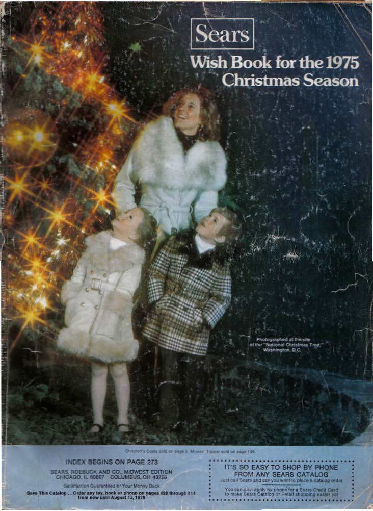 1975 Sears Christmas Wishbook Catalog PDF
