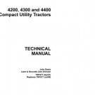 TM1677 John Deere 4200 4300 4400 Technical Manual