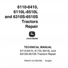 TM4574 John Deere 6110 6510 Tractor Technical Manual
