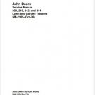 John Deere 200 210 212 214 Tractor Technical Manual SM2105
