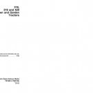 TM1590 John Deere 316 318 420 Tractor Technical Manual