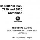 TM1202 John Deere 6620 7720 8820 Technical Manual