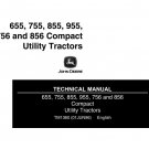 John Deere 655 755 855 955 756 856 Technical Manual TM1360