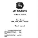 TM1500 John Deere 7600 7700 7800 Tractors Technical Manual