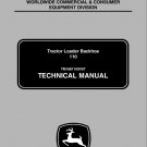 TM1987 John Deere 110 Tractor Technical Manual