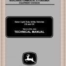TM2119 John Deere CS CX Gator UTV Technical Manual