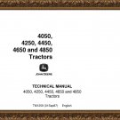 TM1259 John Deere 4050 4250 4450 4650 4850 Technical Manual
