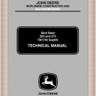 TM1780 John Deere 260, 270 Skid Steer Loader Technical Manual