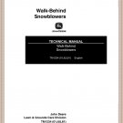 TM1234 JOHN DEERE 526 726 732 826 832 Snowblower Technical Manual
