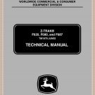 TM1678 John Deere Z-Trak F620 F680 F687 Technical Manual