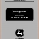 TM2088 John Deere 790 Tractor Technical Manual