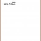 TM1527 John Deere 1800 Utility Vehicle Technical Manual