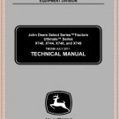 TM2350 John Deere X740 X744 X748 X749 Tractor Technical Manual