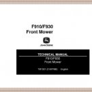 TM1301 John Deere F910 and F930 Front Mower Technical Manual
