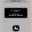 TM1736 John Deere Gator Utility Vehicle XUV 620i Technical Manual