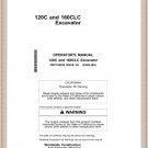 JOHN DEERE 120C 160CLC Excavator OPERATOR Manual OMT188255