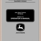 JOHN DEERE LA105 LA115 LA125 LA135 LA145 LA155 OPERATOR Manual OMGX23171 K8