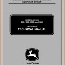 TM1631 John Deere 800 1000 1500 2000 Technical Manual