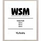 Kubota B2410 B2710 B2910  Tractor Service Repair Manual