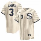 Men's Chicago White Sox #3 Harold Baines Field of Dreams Limited Jersey Stitched