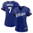 Julio Urias Los Angeles Dodgers City Connect Royal Womens Jersey Stitched LosDodgers