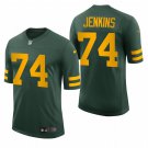 Elgton Jenkins Green Bay Packers 50s Classic Throwback Vapor Limited Mens Football Jersey Green
