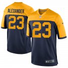 #23 Jaire Alexander Green Bay Packers Navy Game Mens Football Jersey Stitched