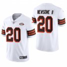 Greg Newsome II Cleveland Browns Football Throwback White Men's Jersey 1946 Patch Stitched