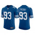 Dwight Freeney Indianapolis Colts Throwback 2021 Royal Vapor Limited Stitched Jersey For Men