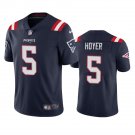 New England Patriots Brian Hoyer Navy Vapor Limited Stitched Jersey For Men