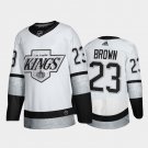 Dustin Brown Los Angeles Kings White Third Classic Stitched Jersey For Men