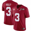 Calvin Ridley Alabama Crimson Tide Crimson 2021-22 Cotton Bowl Champions Stitched Jersey For Men