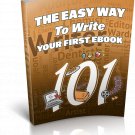 The Easy Way To Write Your First EBook | E-Book Download