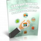 Exploit How IM Differs From Classic Marketing Models | E-Book Download