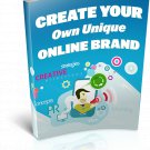 Create Your Own Unique Online Brand | E-Book Download