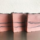Jasmine-Rose Natural Soap Bar + Charcoal