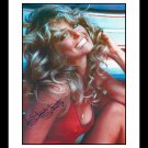 FARRAH FAWCETT * SEXY * HOLLYWOOD LEGEND * AUTHENTIC HAND SIGNED AUTOGRAPH