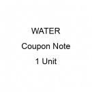 :SELL:WATER:1 Coupon Note: