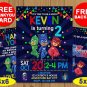 PJ Masks Invitation, PJ Masks Invitations, PJ Masks Birthday Invitation