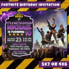 Fortnite Invitation, Fortnite Invitations, Fortnite Birthday Invitation, Fortnite Birthday