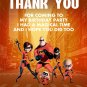 Incredibles Invitation, Incredibles Invitations, Incredibles Birthday Invitation