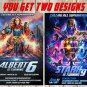 Avengers Invitation, Avengers Invitations, Avengers Birthday Invitations