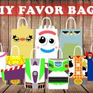 Toy Story 4 favor bags, Toy story favor bags, Toy Story favor bag, diy favor bags
