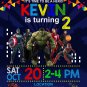 Avengers Superhero Invitation, Superhero Invitations, Superhero Birthday Invitations