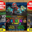 Dinotrux Invitation, Dinotrux Invitations, Dinotrux Birthday Invitation
