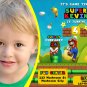 Mario Invitation, Mario Invitations, Super Mario Invitation, Super Mario Invitations
