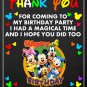 Mickey Mouse Invitation, Mickey Mouse Invitations, Mickey Mouse Birthday