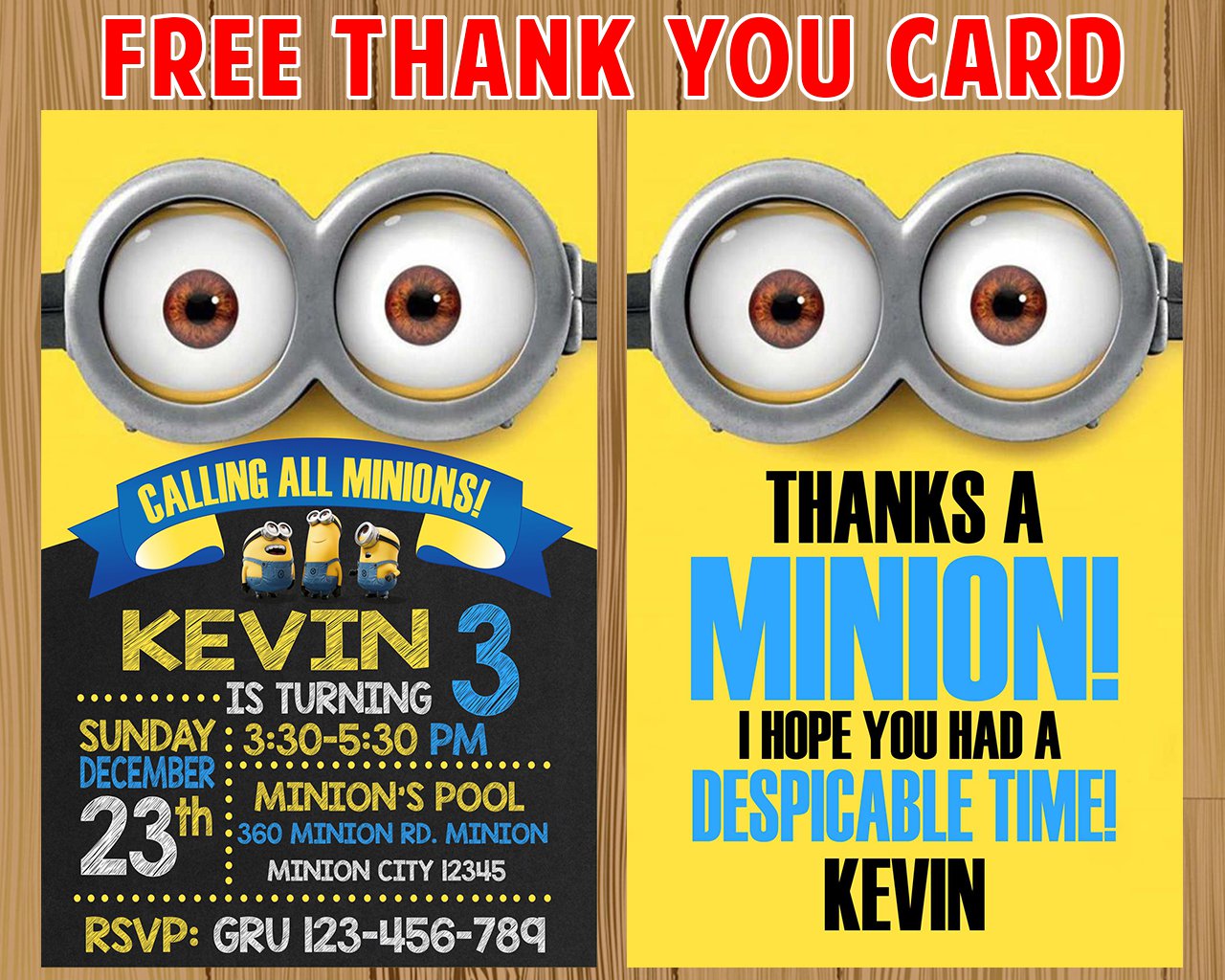 Minions Invitation, Minion Invitations, Minions Invitation, Minions Invitations