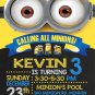 Minions Invitation, Minion Invitations, Minions Invitation, Minions Invitations