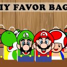 Mario Favor Bags, Mario Favor Bag, Super Mario Favor Bag, Super Mario Favor Bags